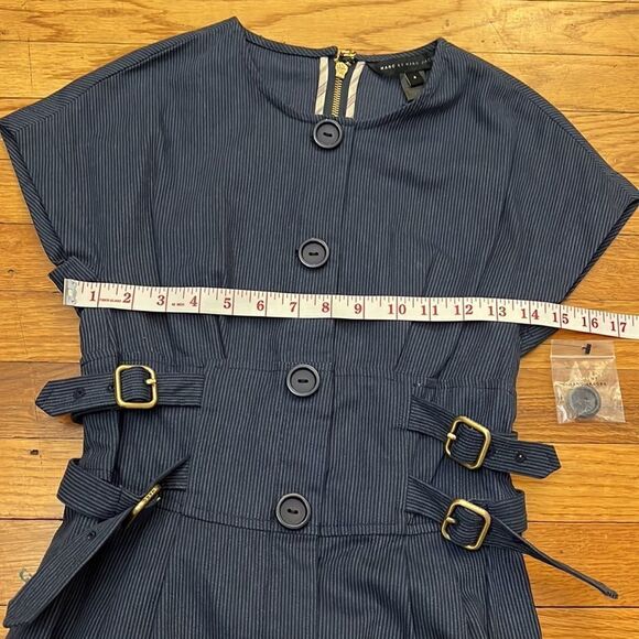 NWT Marc by NWT Marc by Marc Jacobs denim side buckle elegant office casual dres - Picture 9 of 10